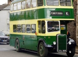 Double deck bus for wedding hire in Cheltenham